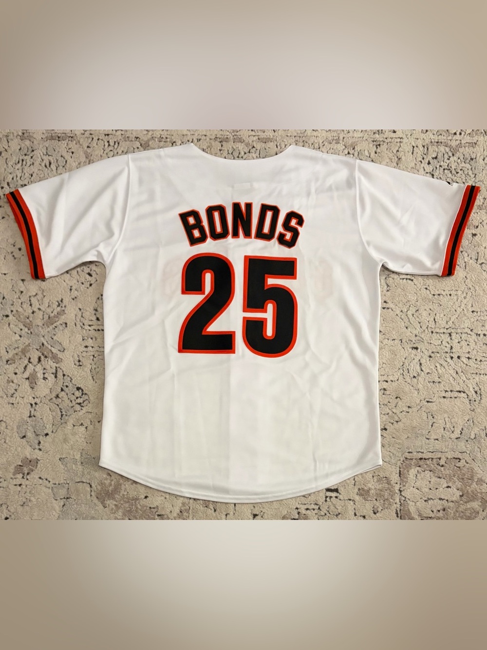 Majestic Authentic San Francisco Giants Barry Bonds #25 MLB Jersey Men’s Sz: M - Picture 3 of 6